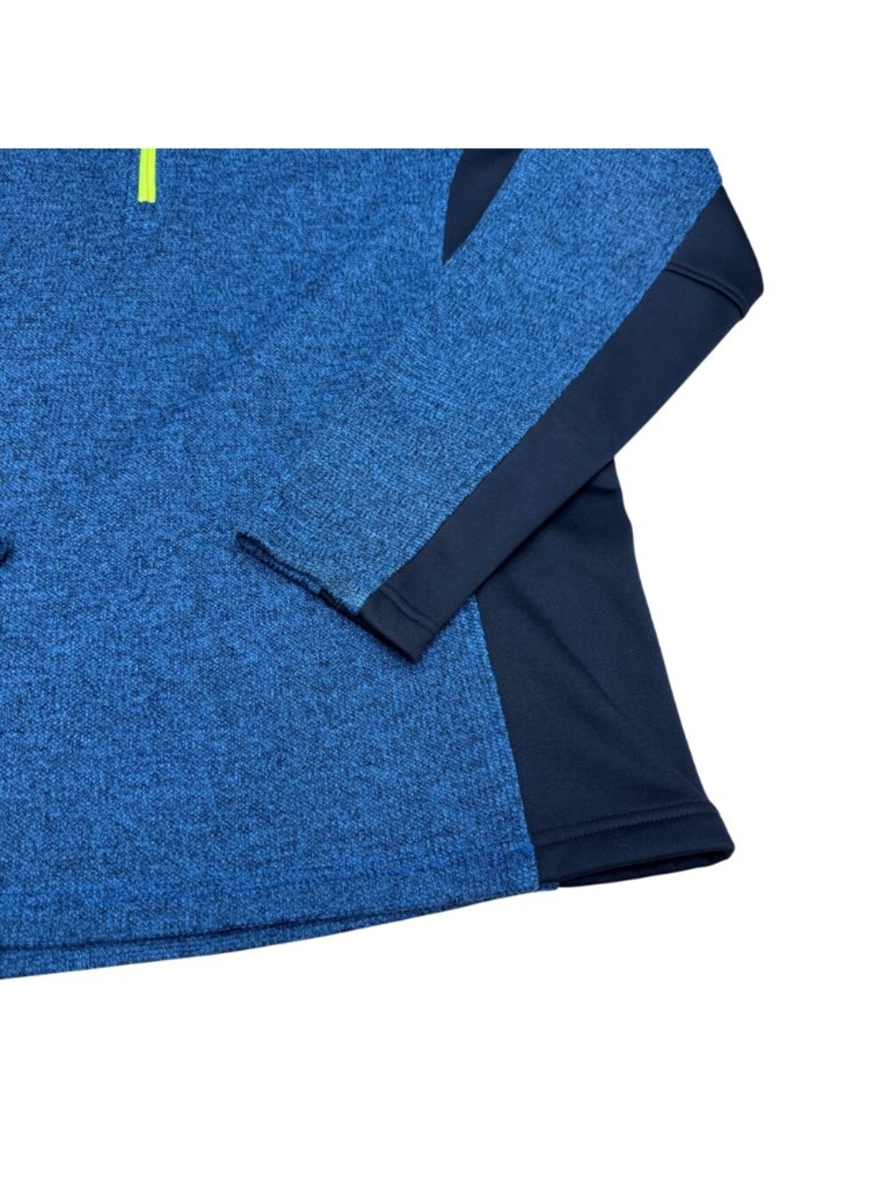 Spyder Men's Blue/Black Outbound Half Zip Pullover Sweater Jacket, Size XL - Picture 4 of 8